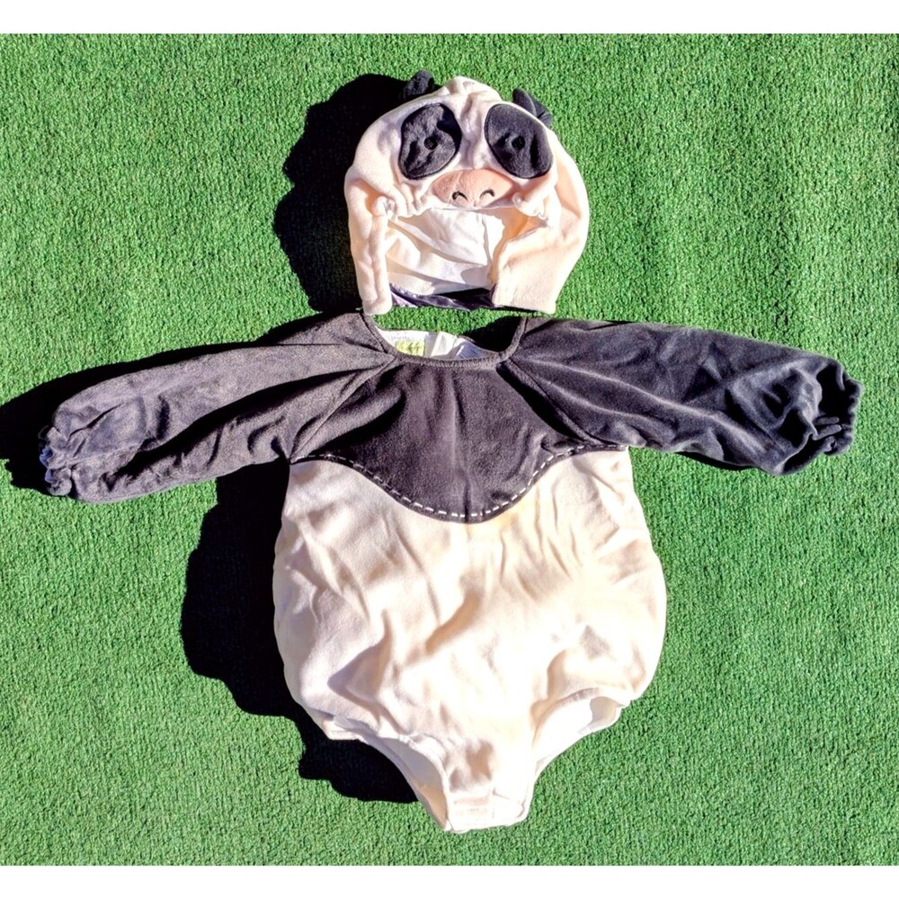 Babystyle 2-Piece Panda Bear Animal Unisex Baby/Toddler 12-18 Months Costume EUC